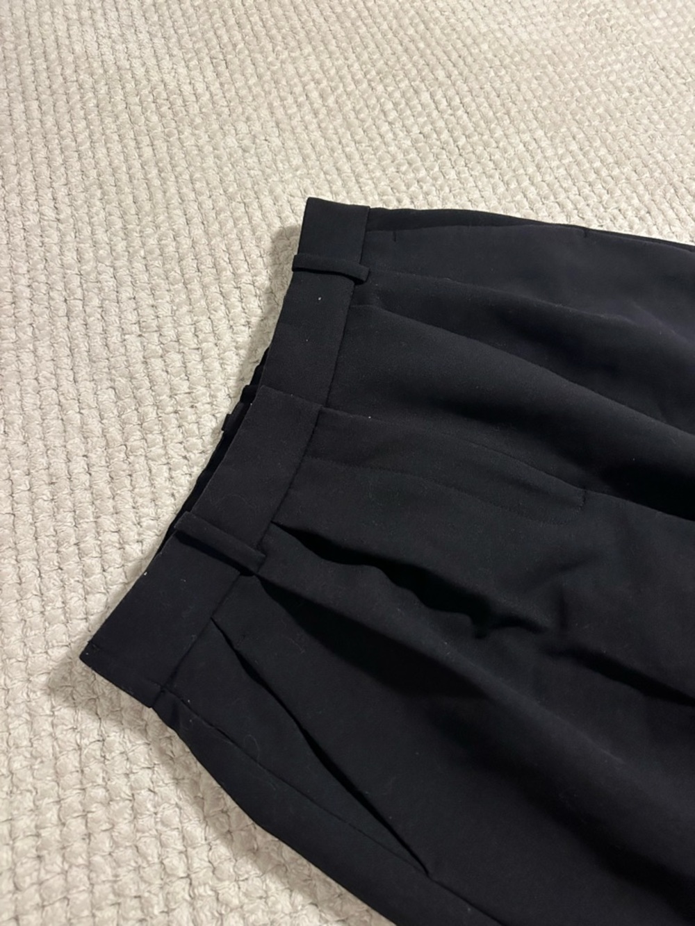 Abercrombie & Fitch Black Wide-Leg Trousers - Picture 4 of 5